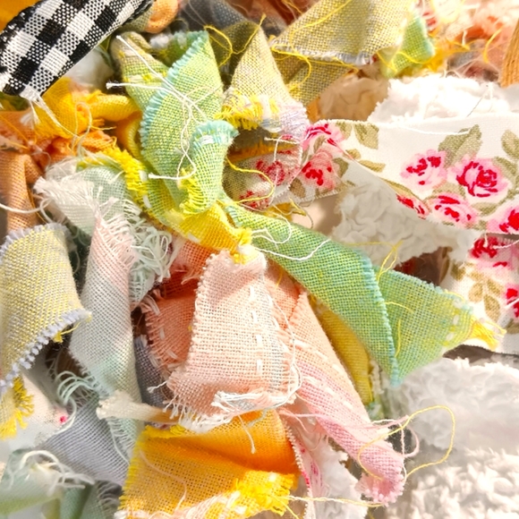 Handmade Shabby Chic Farmhouse Yearly Kitchen Spring Home Decor Garland Carrots - Picture 6 of 7